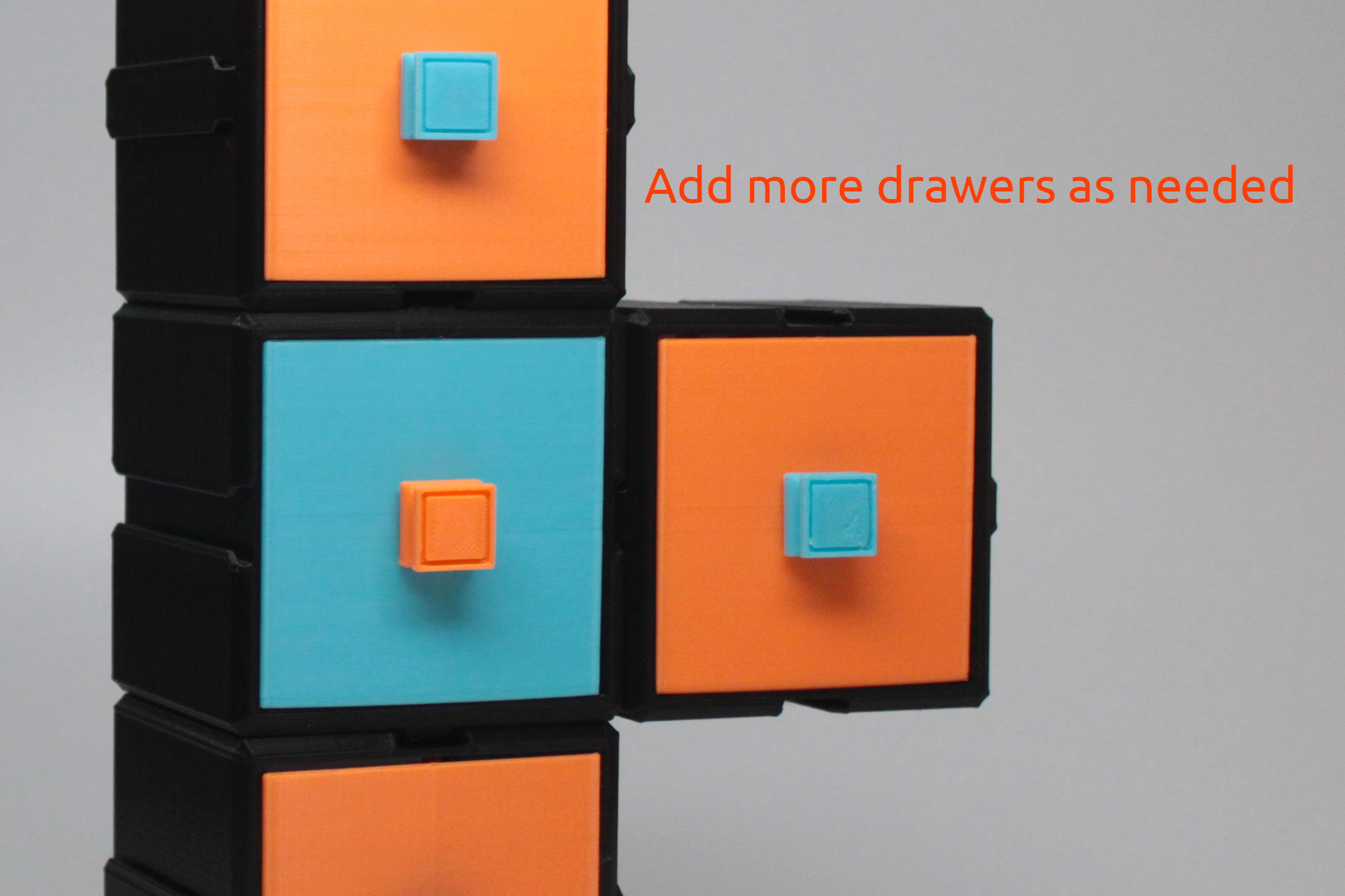 Modular Drawers Evo 3D print model_3