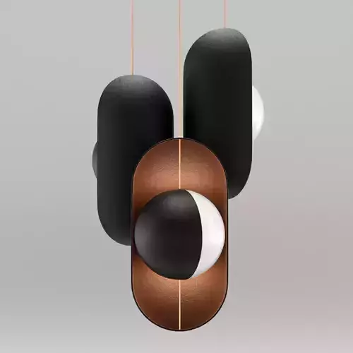 Moonlight Pendant Lamp Vertical