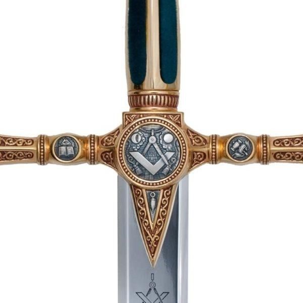 Masonic Ceremonial Sword - Ready 3D Printing - 3D print model_31