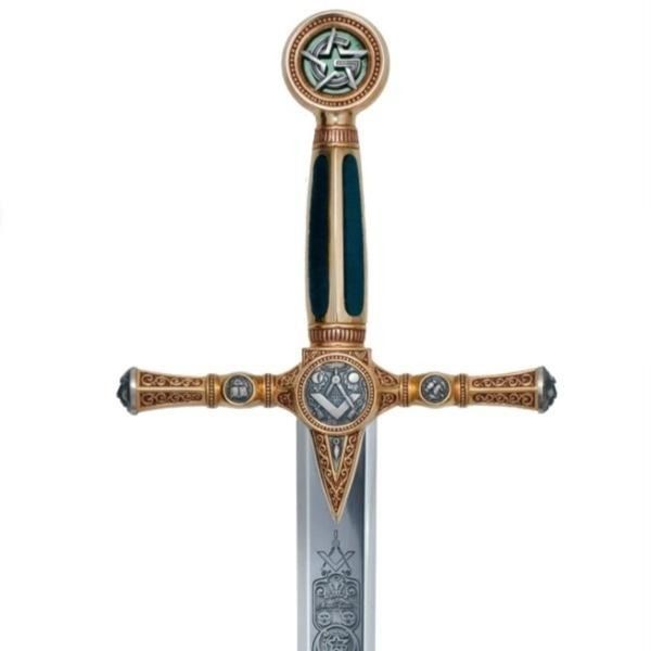 Masonic Ceremonial Sword - Ready 3D Printing - 3D print model_28