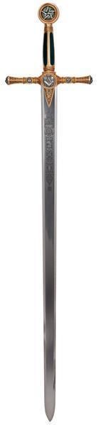 Masonic Ceremonial Sword - Ready 3D Printing - 3D print model_27