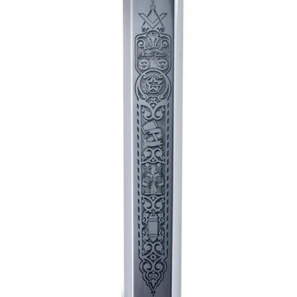 Masonic Ceremonial Sword - Ready 3D Printing - 3D print model_29