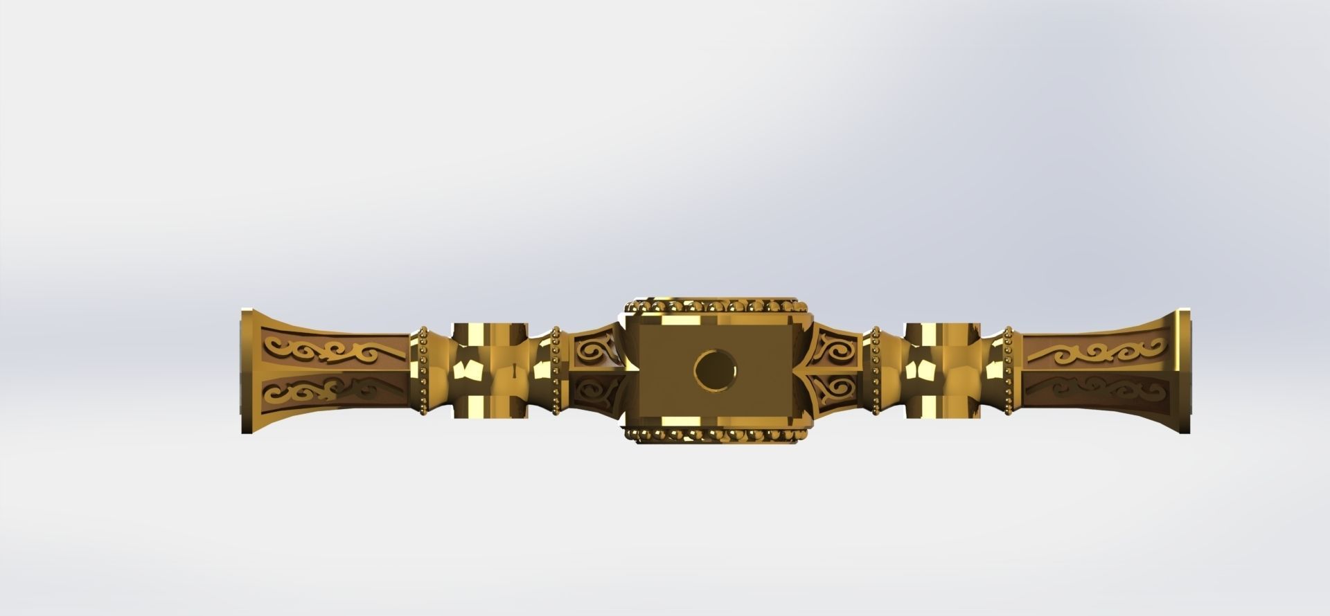 Masonic Ceremonial Sword - Ready 3D Printing - 3D print model_20