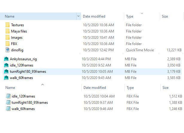 Low Poly - Ankylosaurus Rig Free low-poly 3D model_6