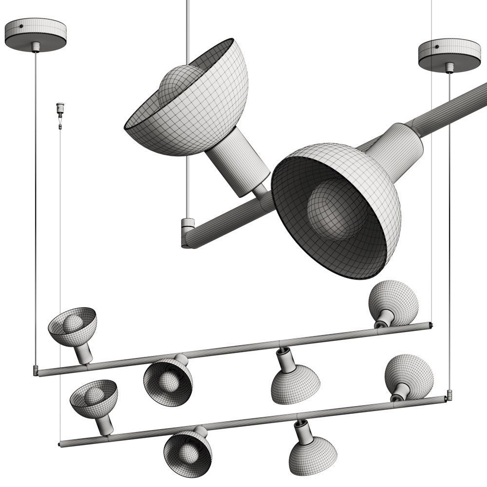 Aromas del Campo Ohlala Pendant Lamp 3D model_1