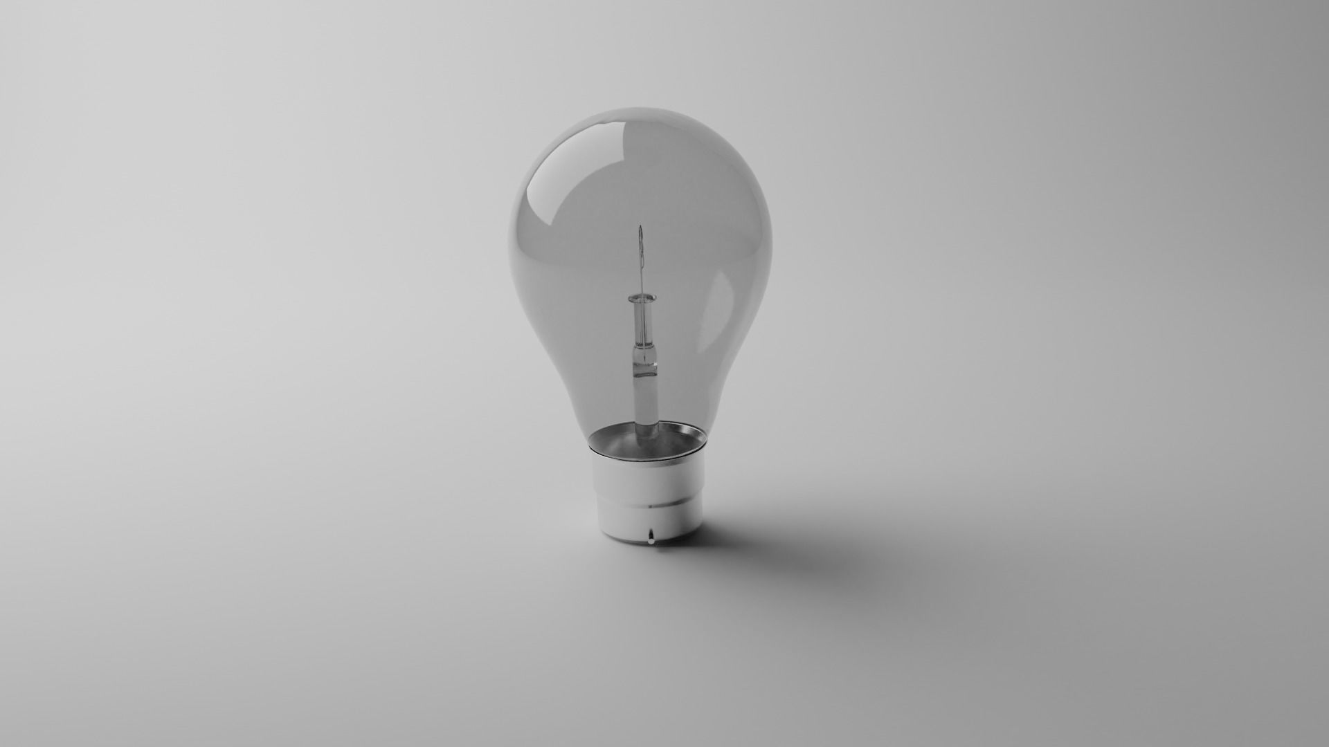 Light bulb Free 3D model_1
