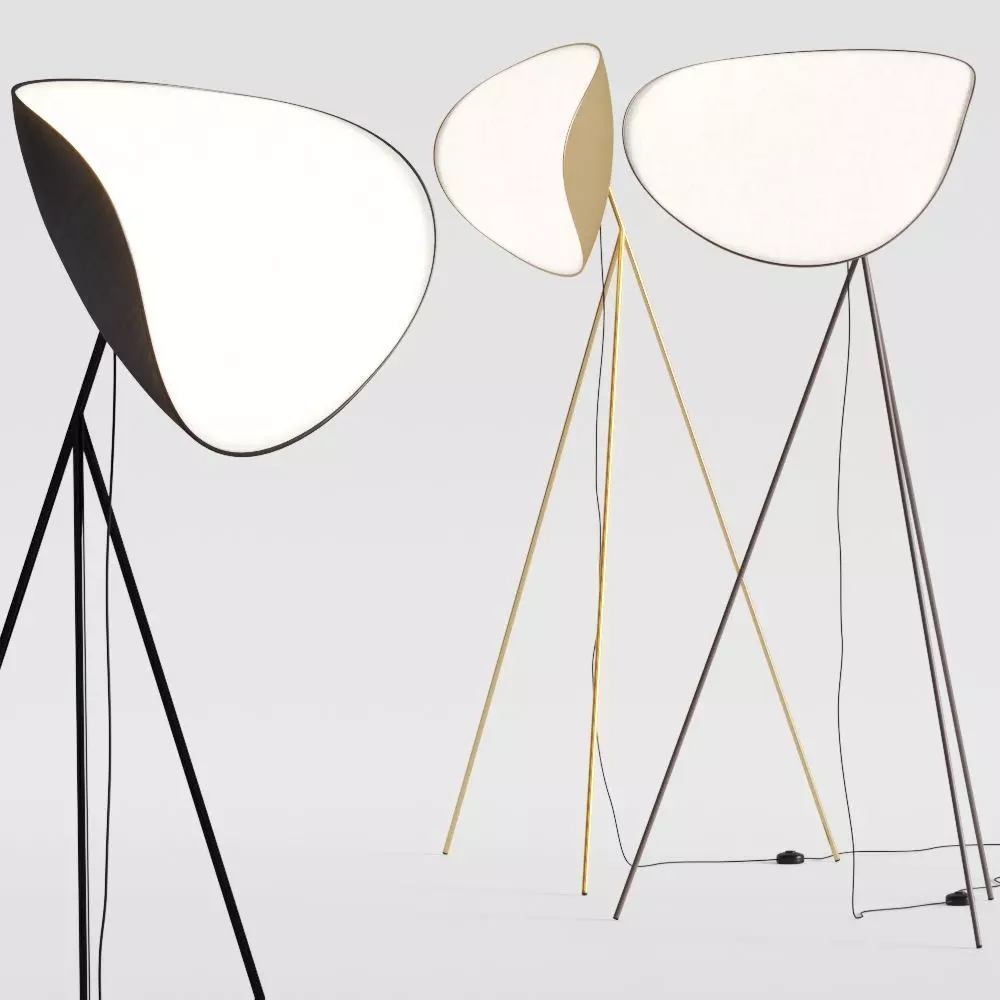 Hind Rabii Infinity Floor Lamp 3D model
