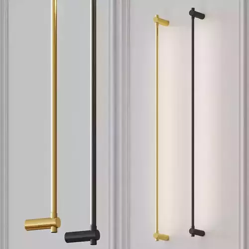 Juniper Thin Sconce - Peter Bristol 3D model