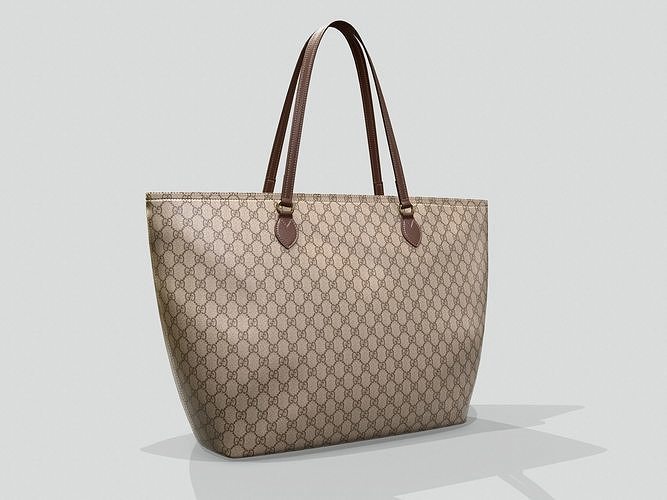 Gucci Women Ophidia GG Medium Tote Bag Low-poly 3D model