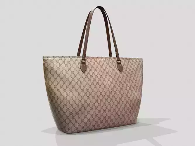 Gucci Women Ophidia GG Medium Tote Bag Low-poly 3D model