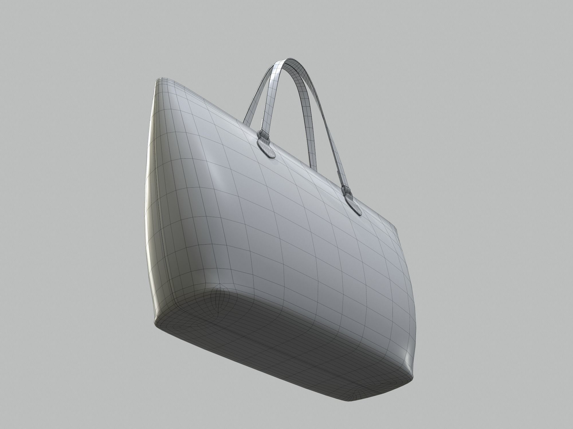 Gucci Women Ophidia GG Medium Tote Bag Low-poly 3D model_13