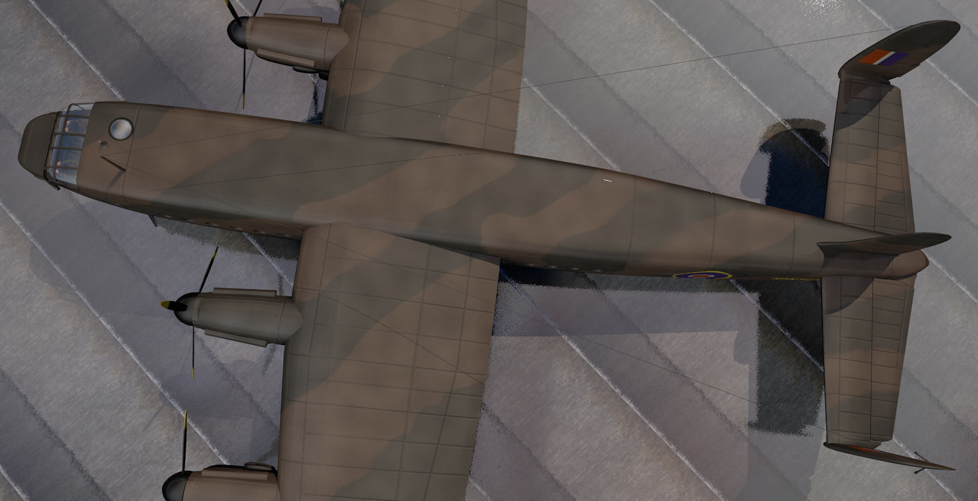 Avro York Mk-1 3D model_10