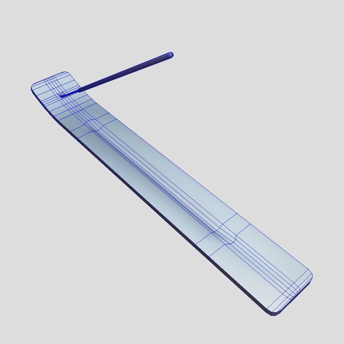 Incense Burner Low-poly 3D model_5