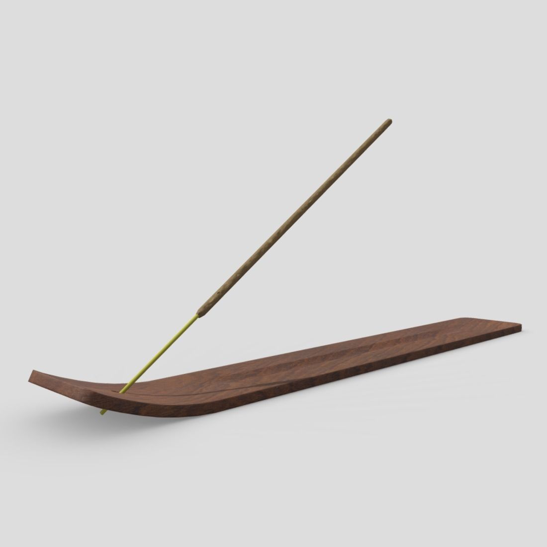 Incense Burner Low-poly 3D model_10