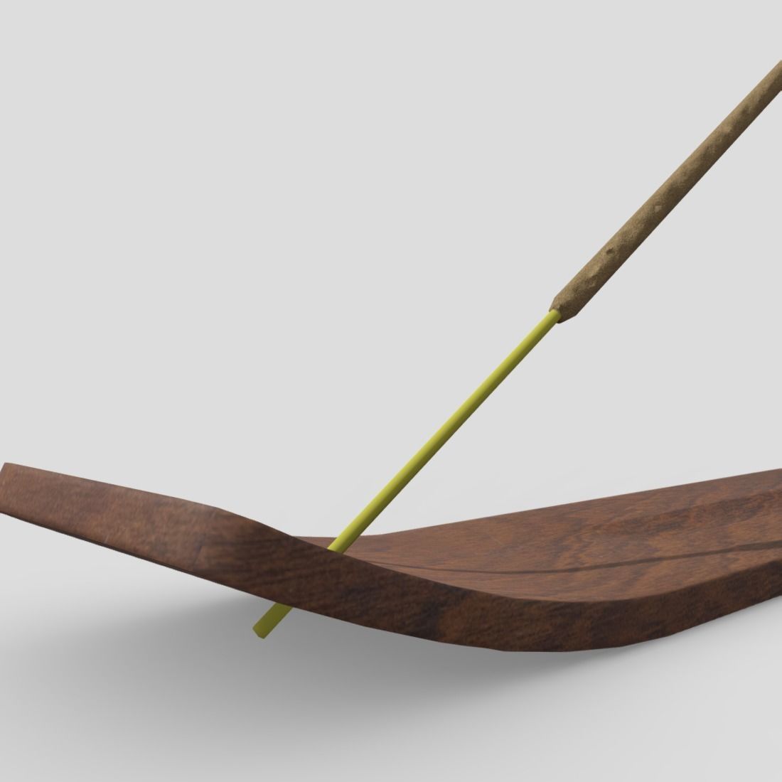 Incense Burner Low-poly 3D model_12