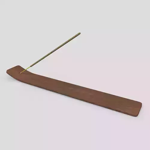 Incense Burner Low-poly 3D model