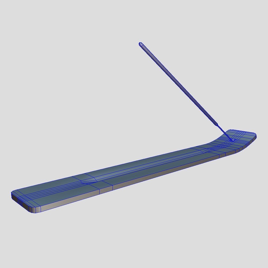 Incense Burner Low-poly 3D model_9