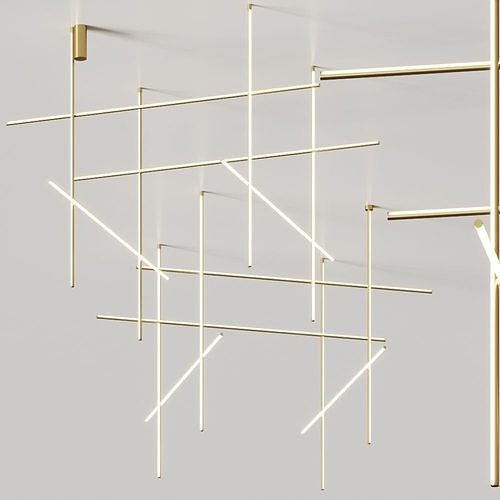 Coordinates Module C Ceiling Lamp 3D model