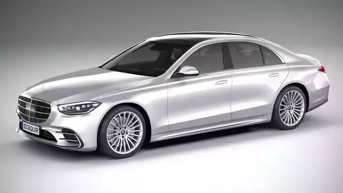 Mercedes-Benz S-Class AMG 2021 3D model