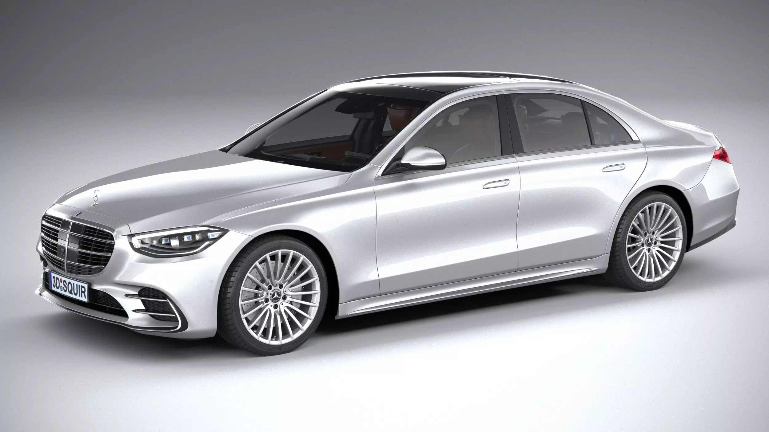 Mercedes-Benz S-Class AMG 2021 3D model_0
