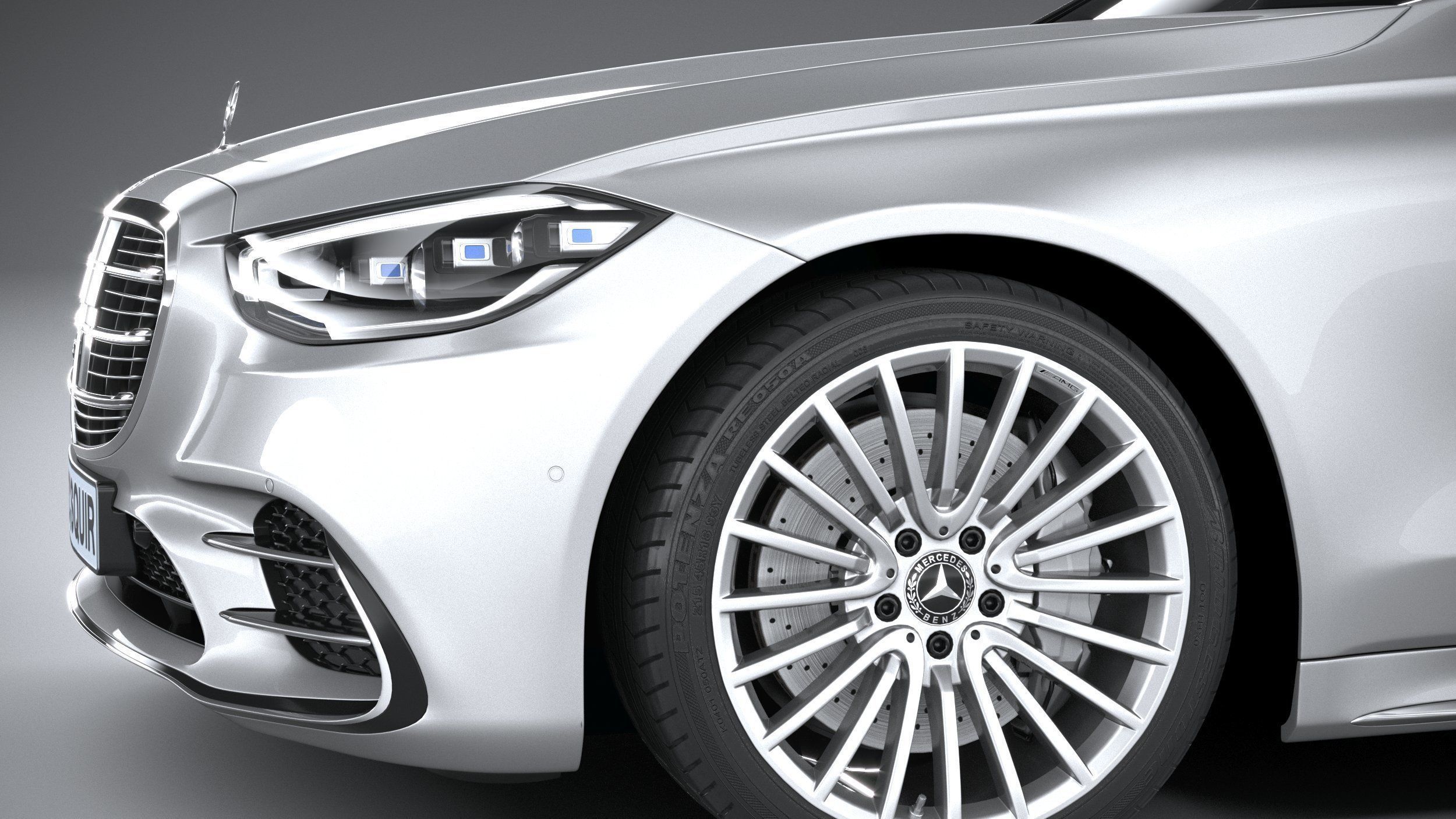 Mercedes-Benz S-Class AMG 2021 3D model_3