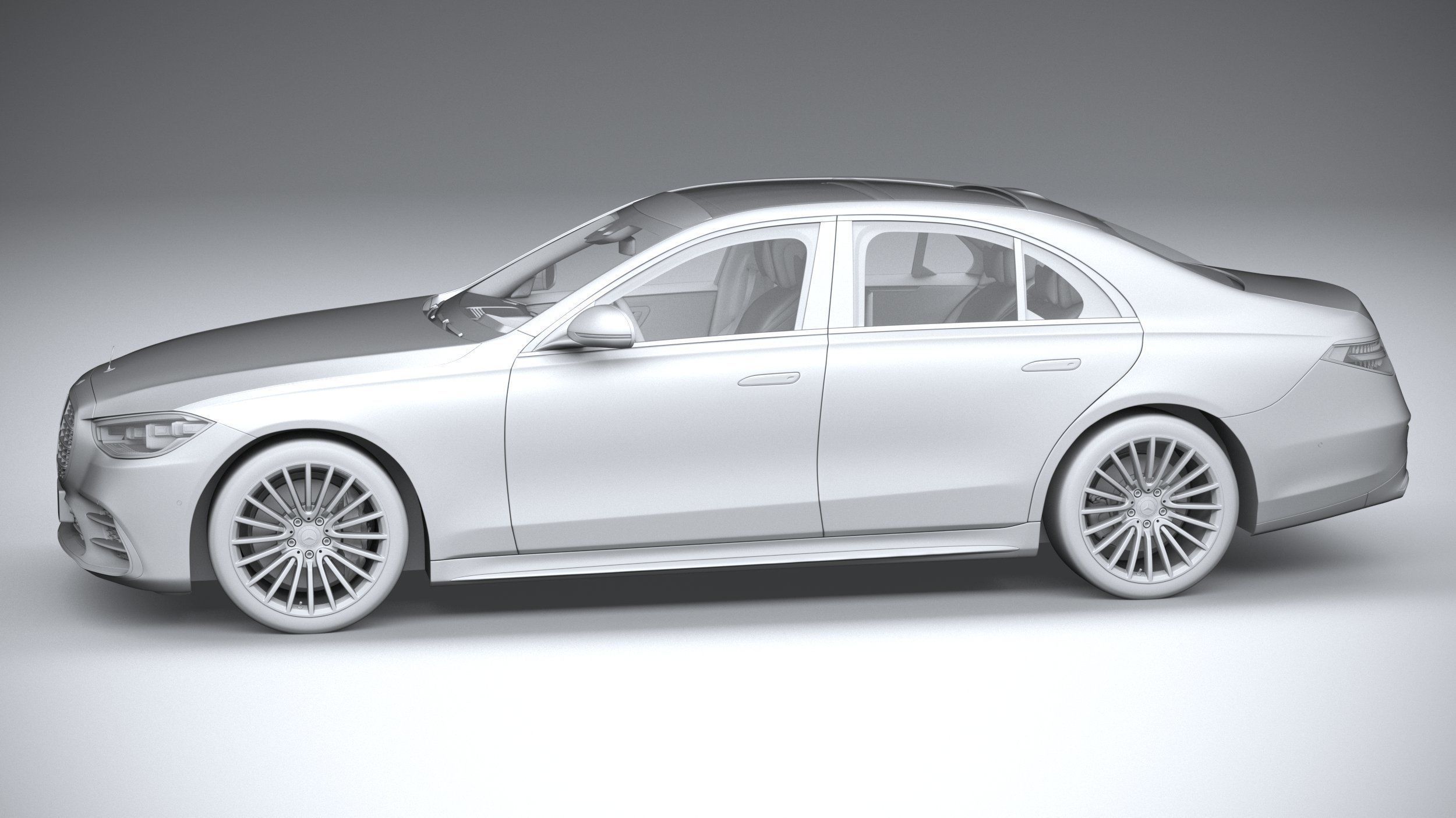 Mercedes-Benz S-Class AMG 2021 3D model_26