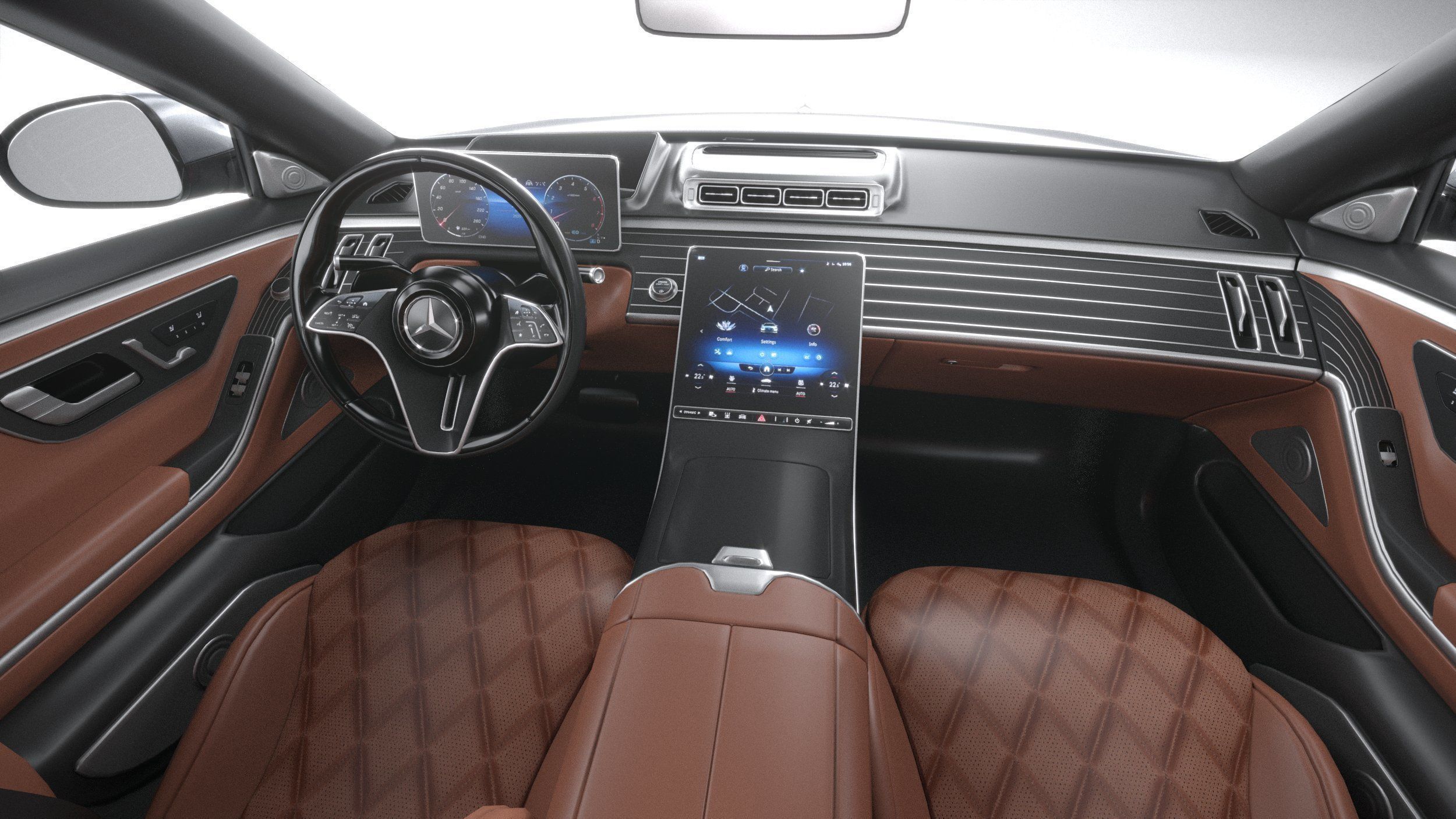 Mercedes-Benz S-Class AMG 2021 3D model_20