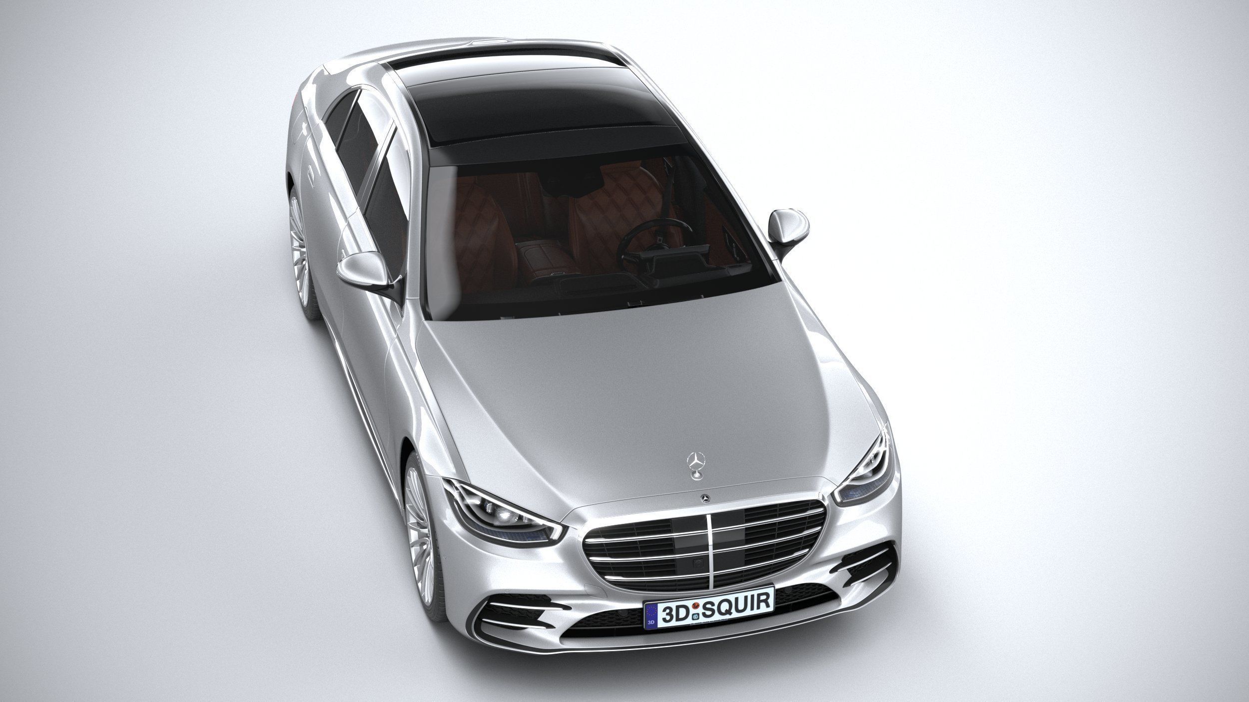 Mercedes-Benz S-Class AMG 2021 3D model_12