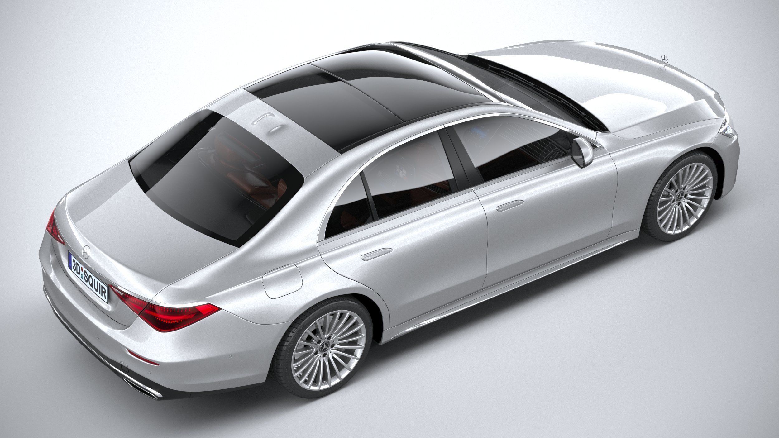 Mercedes-Benz S-Class AMG 2021 3D model_10