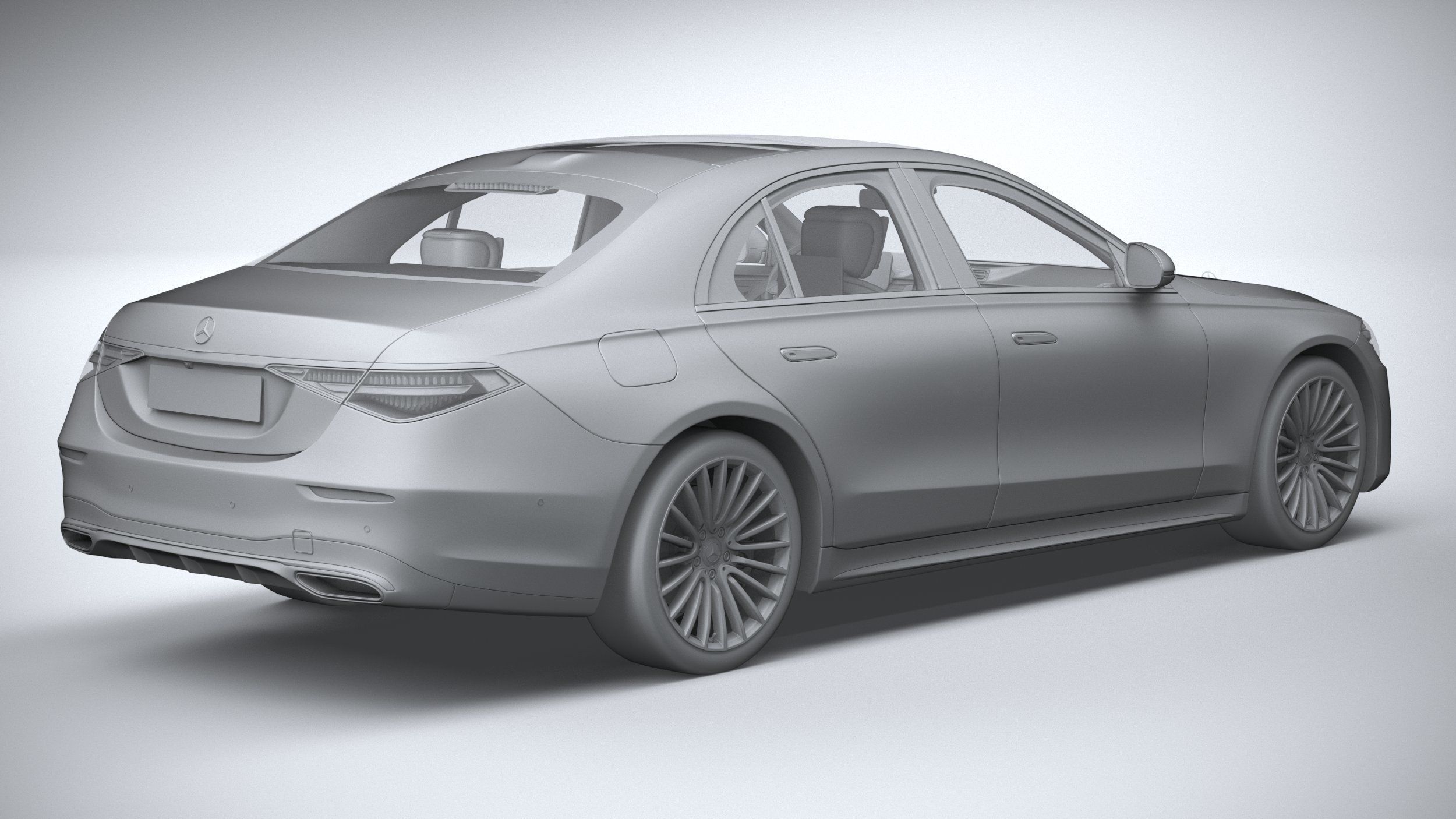 Mercedes-Benz S-Class AMG 2021 3D model_29