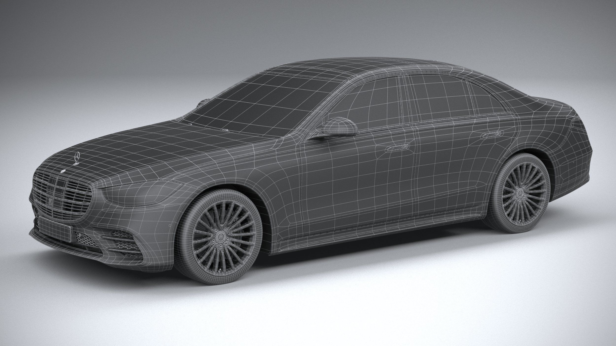 Mercedes-Benz S-Class AMG 2021 3D model_32