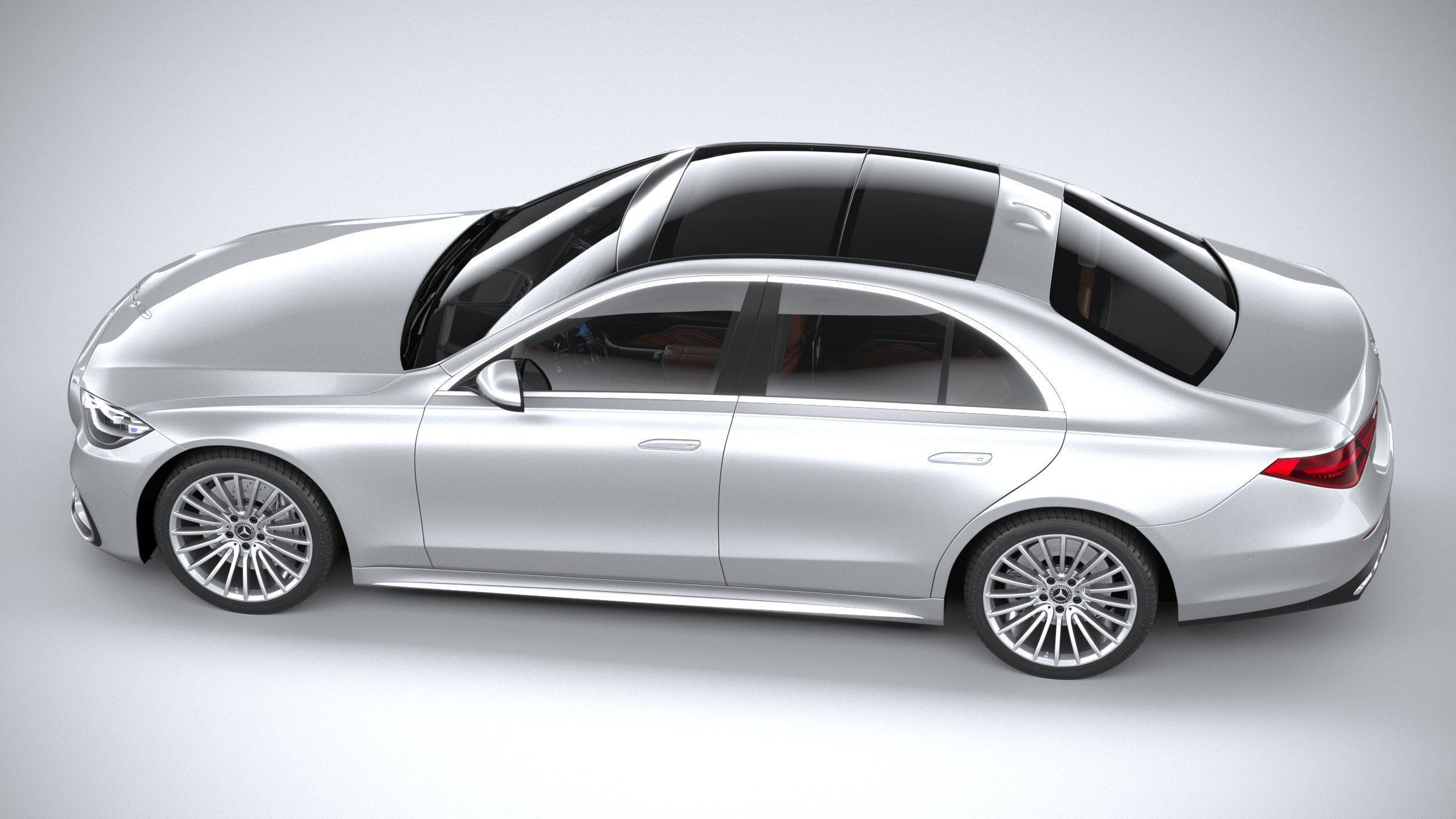 Mercedes-Benz S-Class AMG 2021 3D model_9