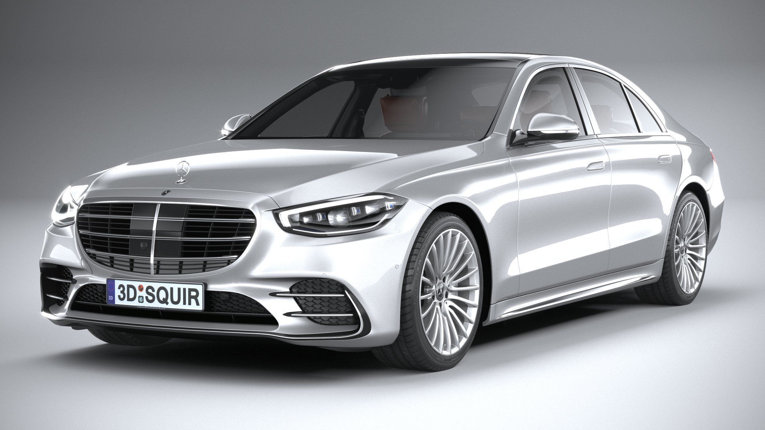 Mercedes-Benz S-Class AMG 2021 3D model_2