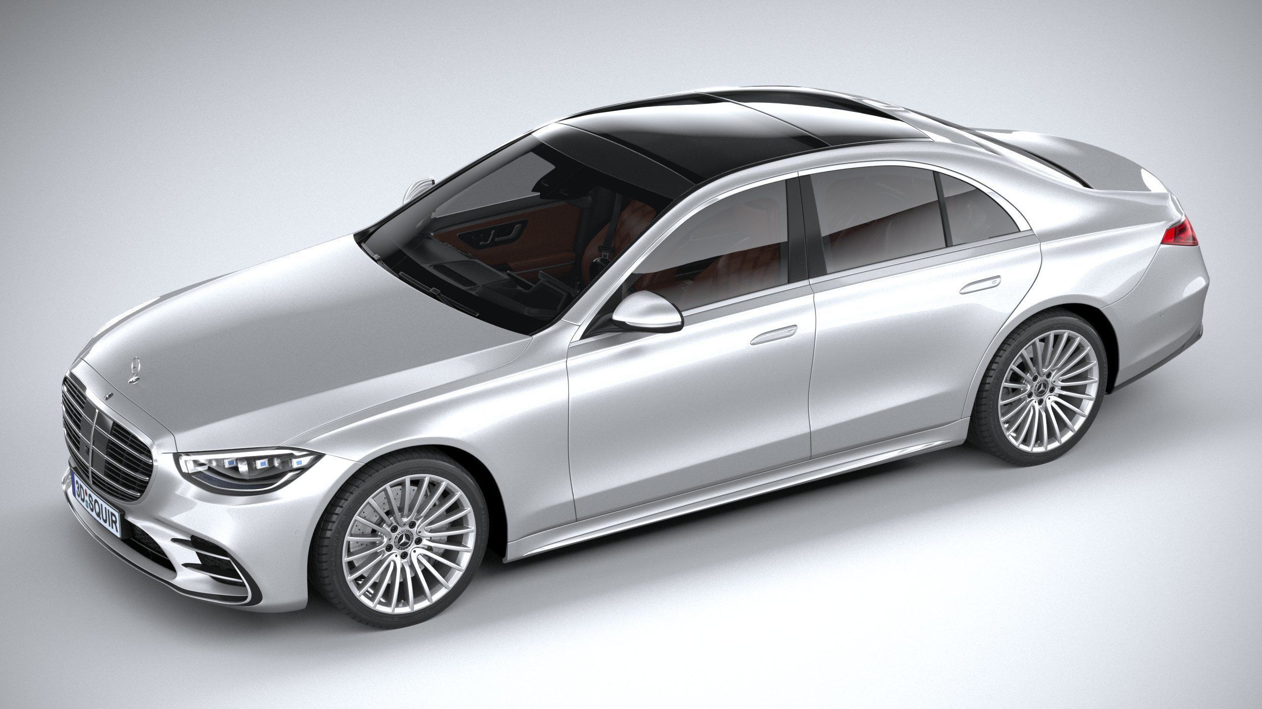 Mercedes-Benz S-Class AMG 2021 3D model_7