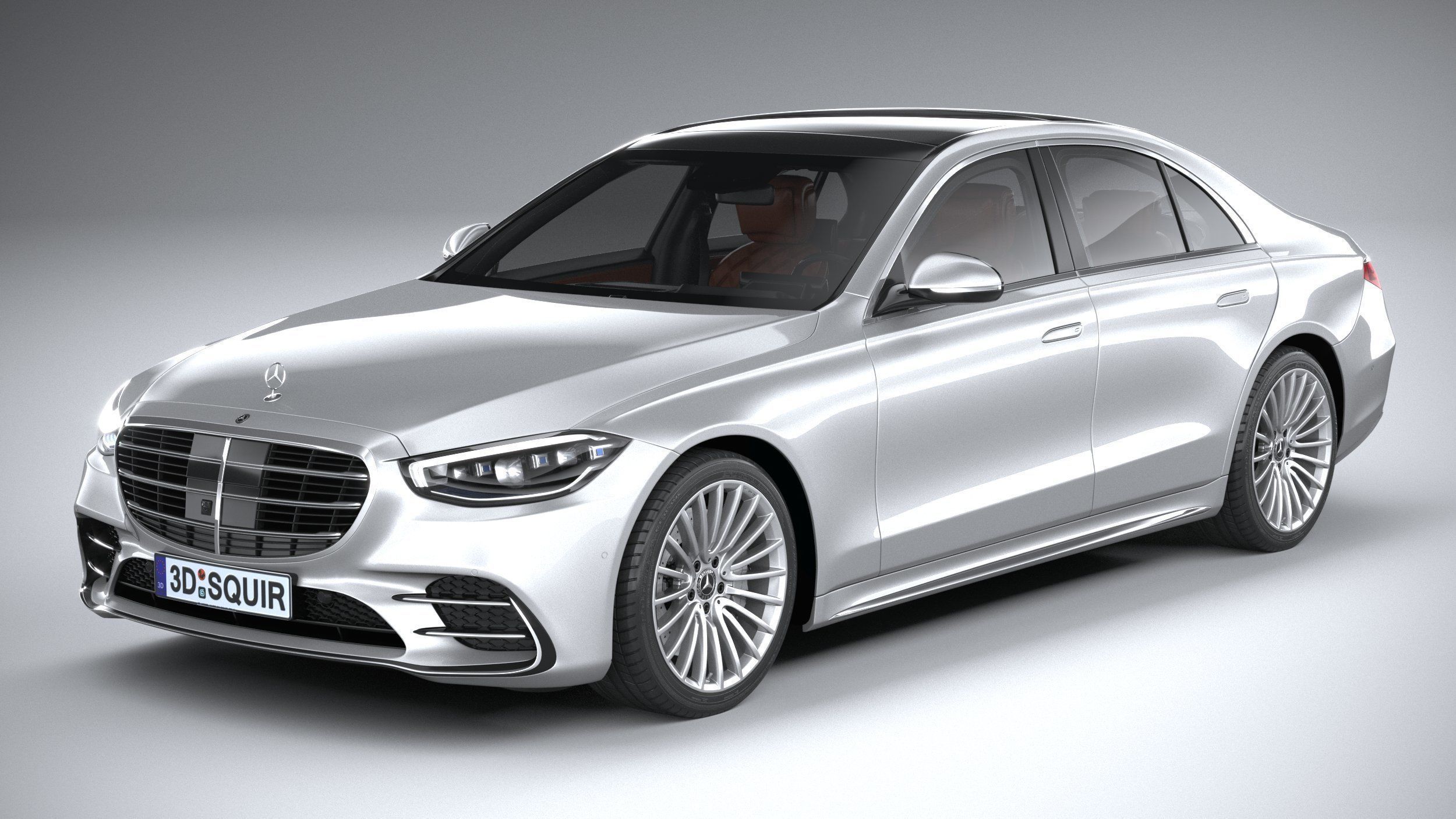 Mercedes-Benz S-Class AMG 2021 3D model_1