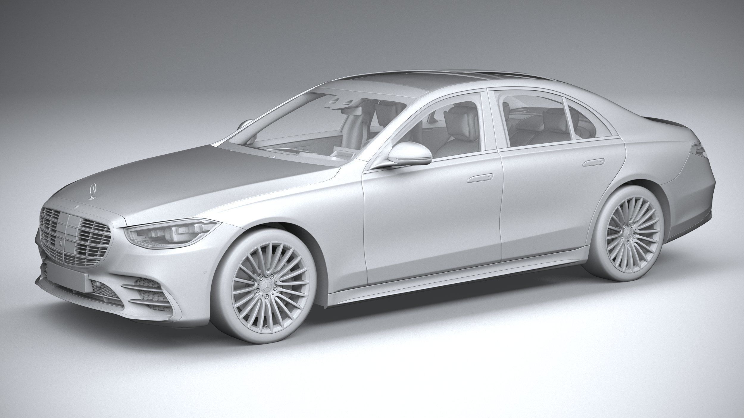 Mercedes-Benz S-Class AMG 2021 3D model_23