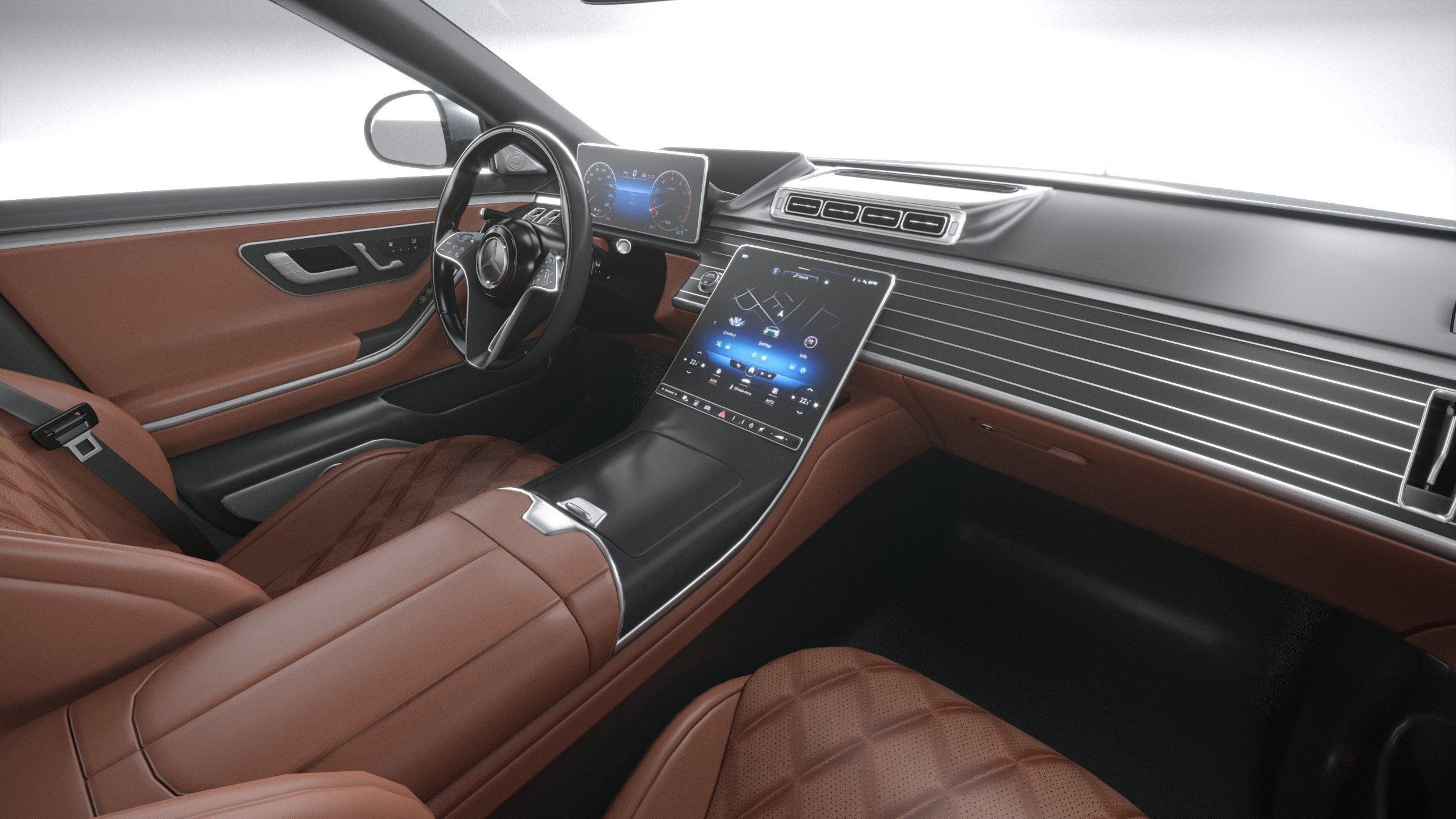 Mercedes-Benz S-Class AMG 2021 3D model_19