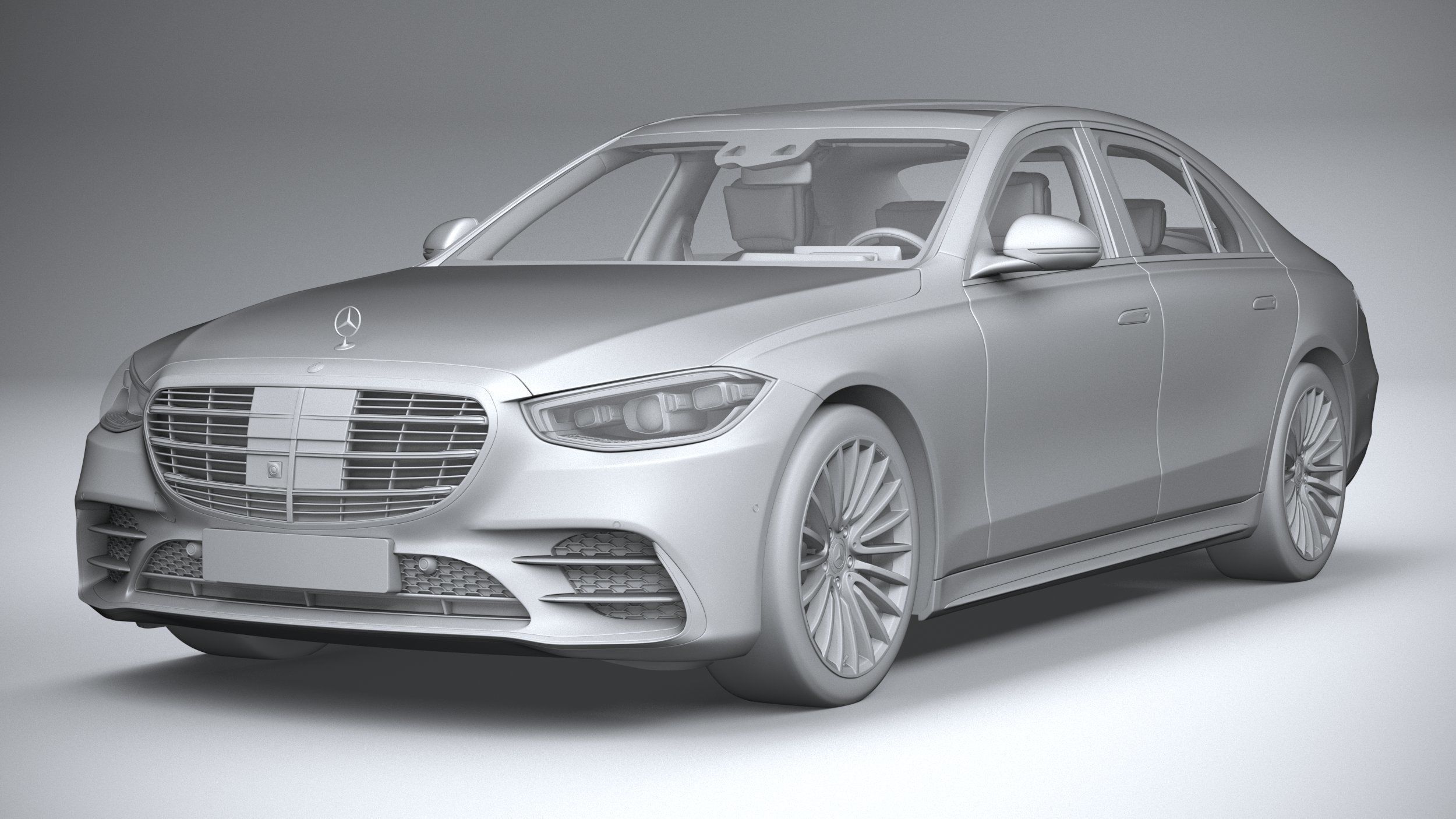 Mercedes-Benz S-Class AMG 2021 3D model_24