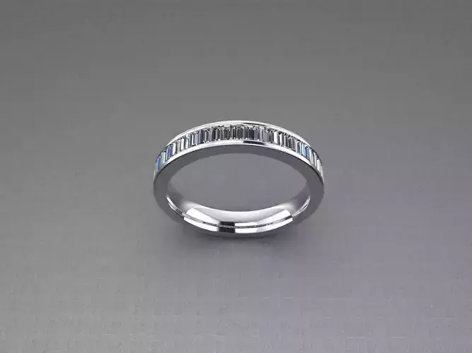 012 - Ladies Ring 3D print model