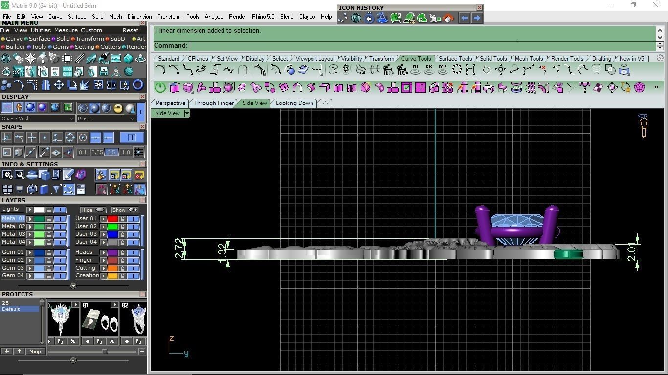 Phoenix  necklaces 3D print model_6