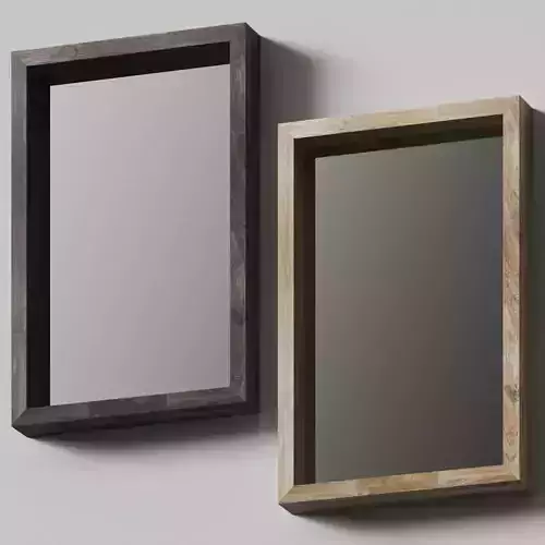 West Elm Emmerson Modern Reclaimed Wood Mirror