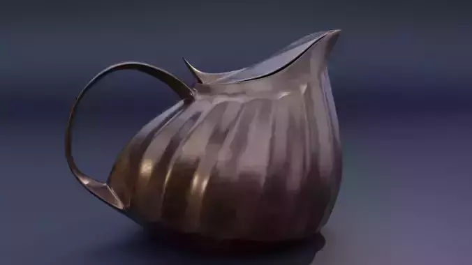 Antique Copper teapot