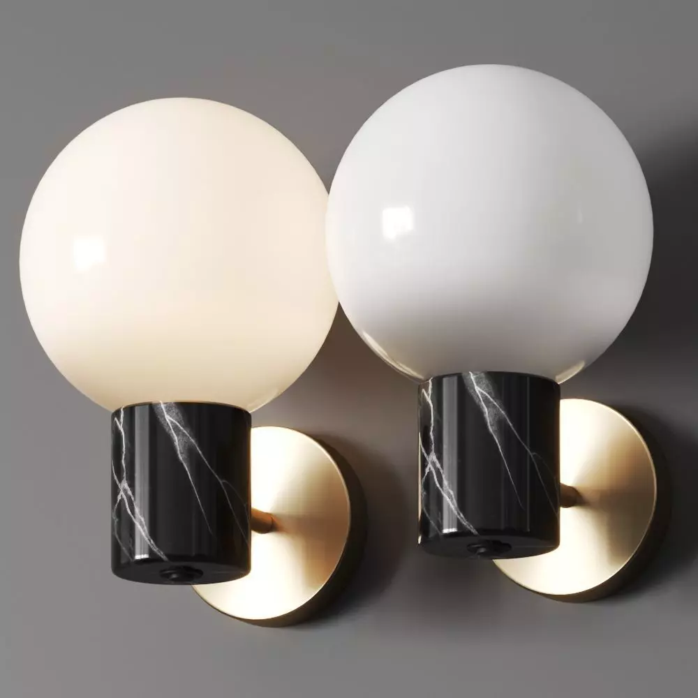 Maxim Lightning Vesper Wall Lamp 3D model_0