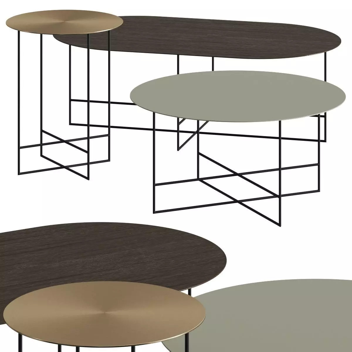 Domkapa Inside Coffee and Side Tables 3D model_0