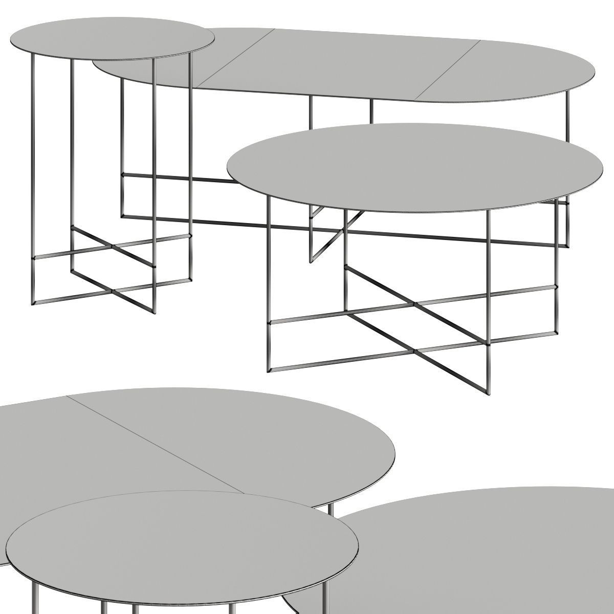 Domkapa Inside Coffee and Side Tables 3D model_1