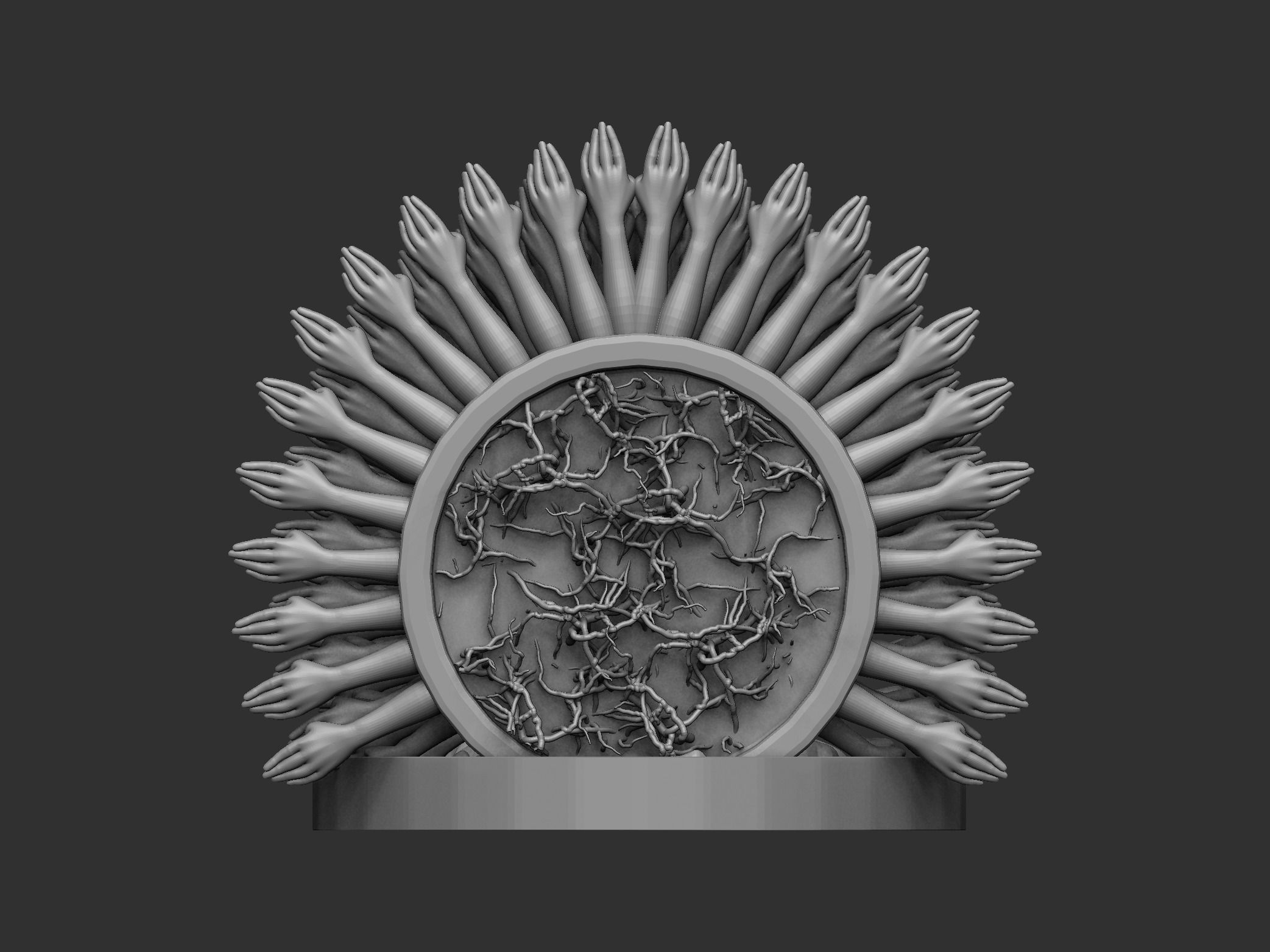 Hashirama Senju 3D print model_4