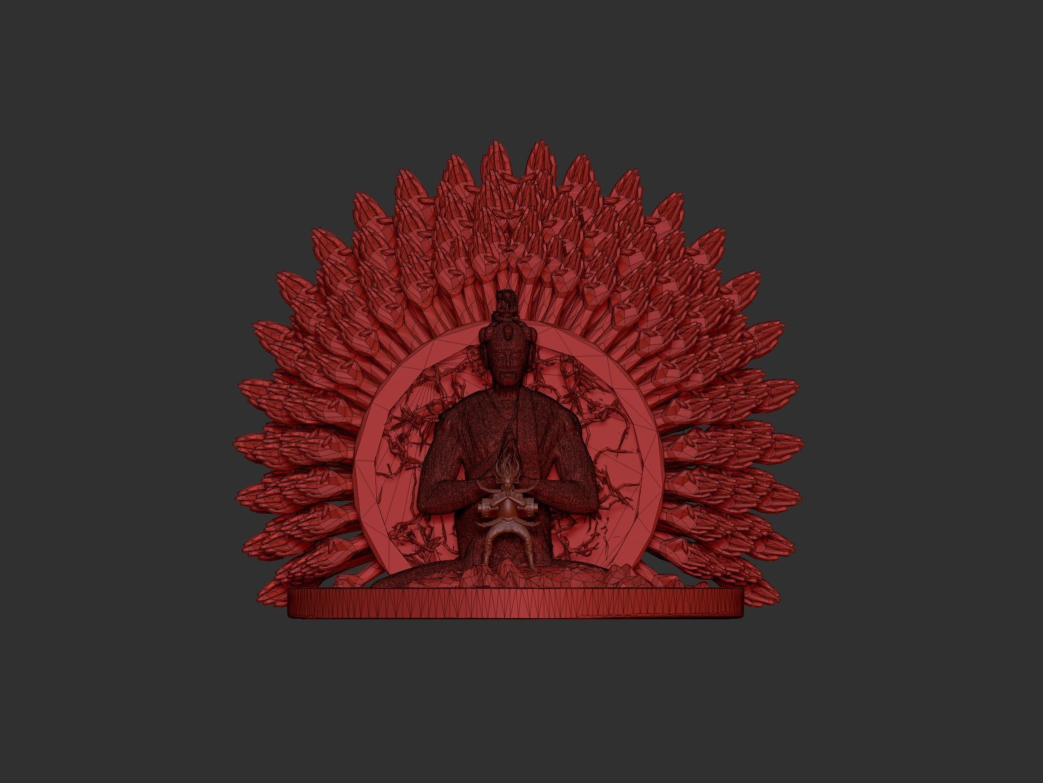 Hashirama Senju 3D print model_6