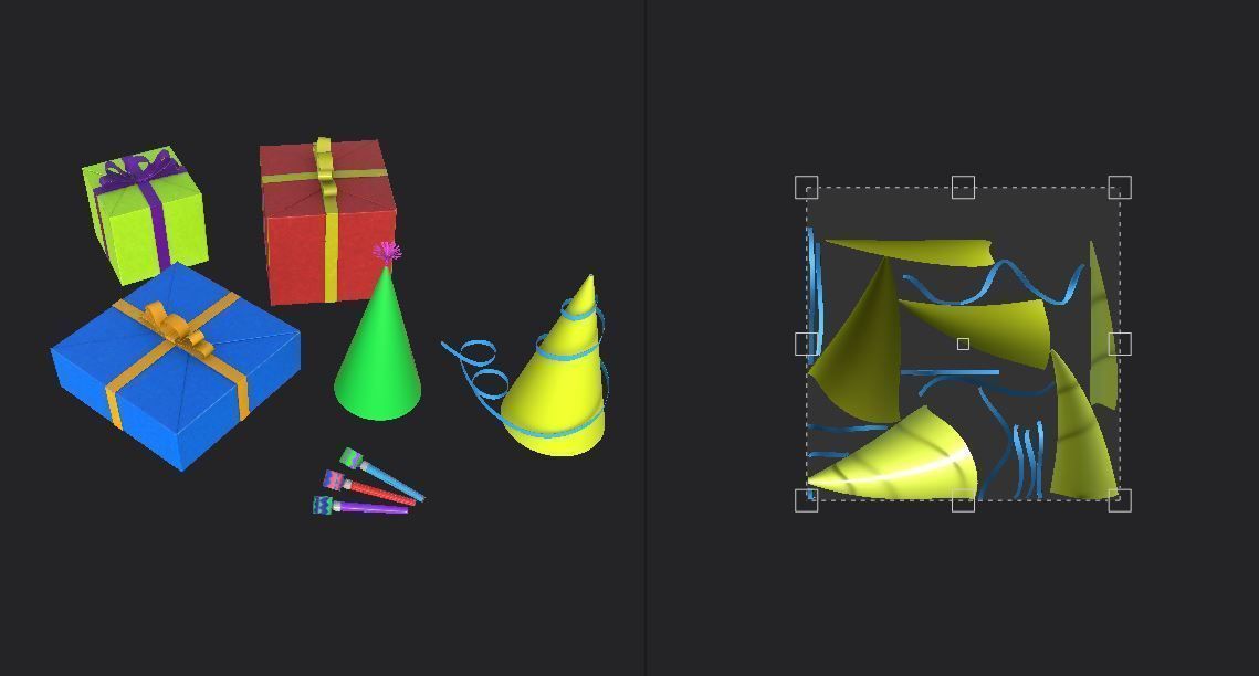 Happy Birthday pack 3D model_15