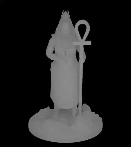 Egyptian God Tawaret Printable Miniature 3D print model