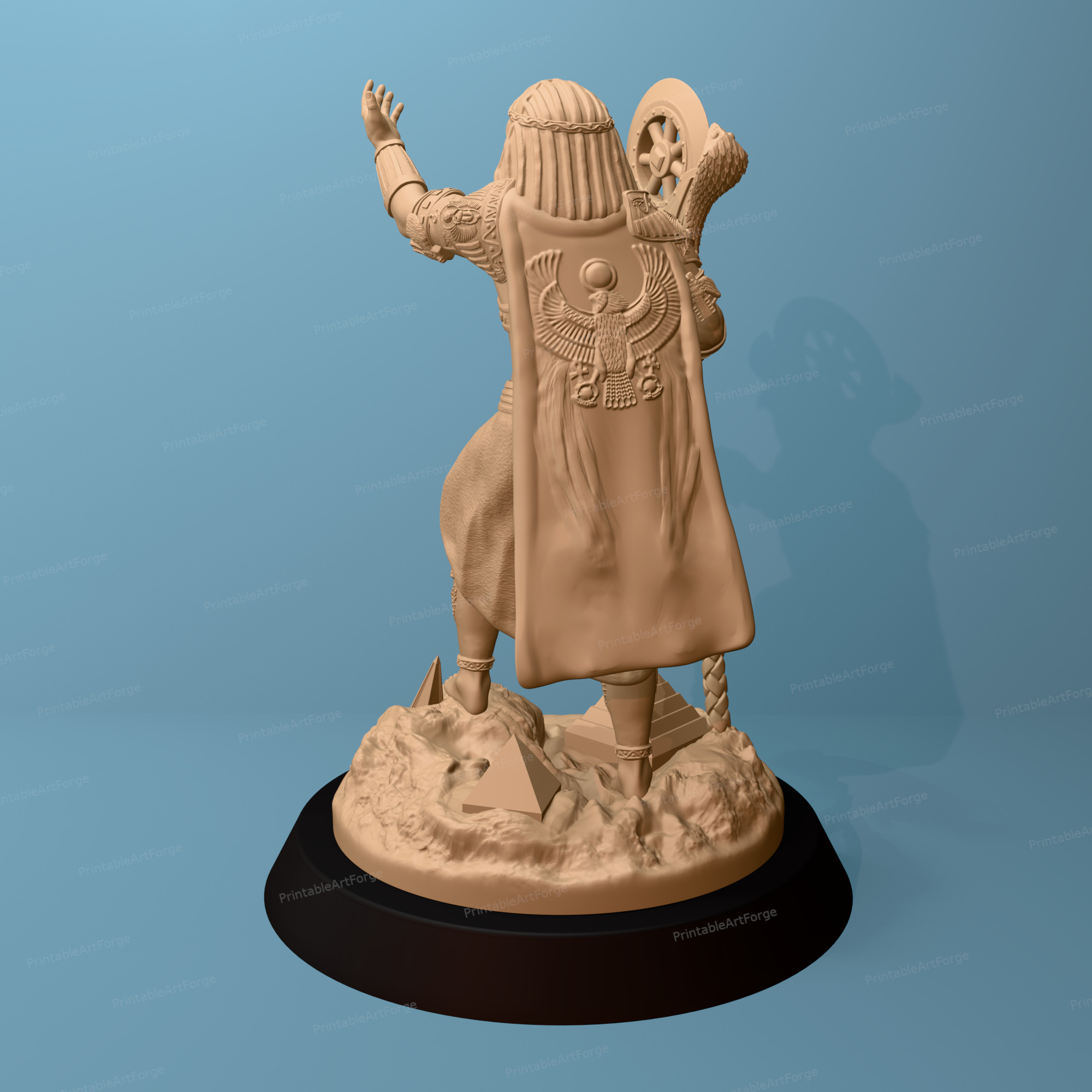 Egyptian God - Ra 3D print model_2